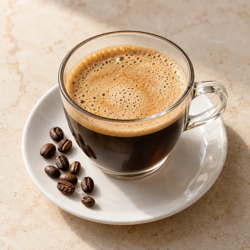 AI illustration of Coffee; actual serving may differ